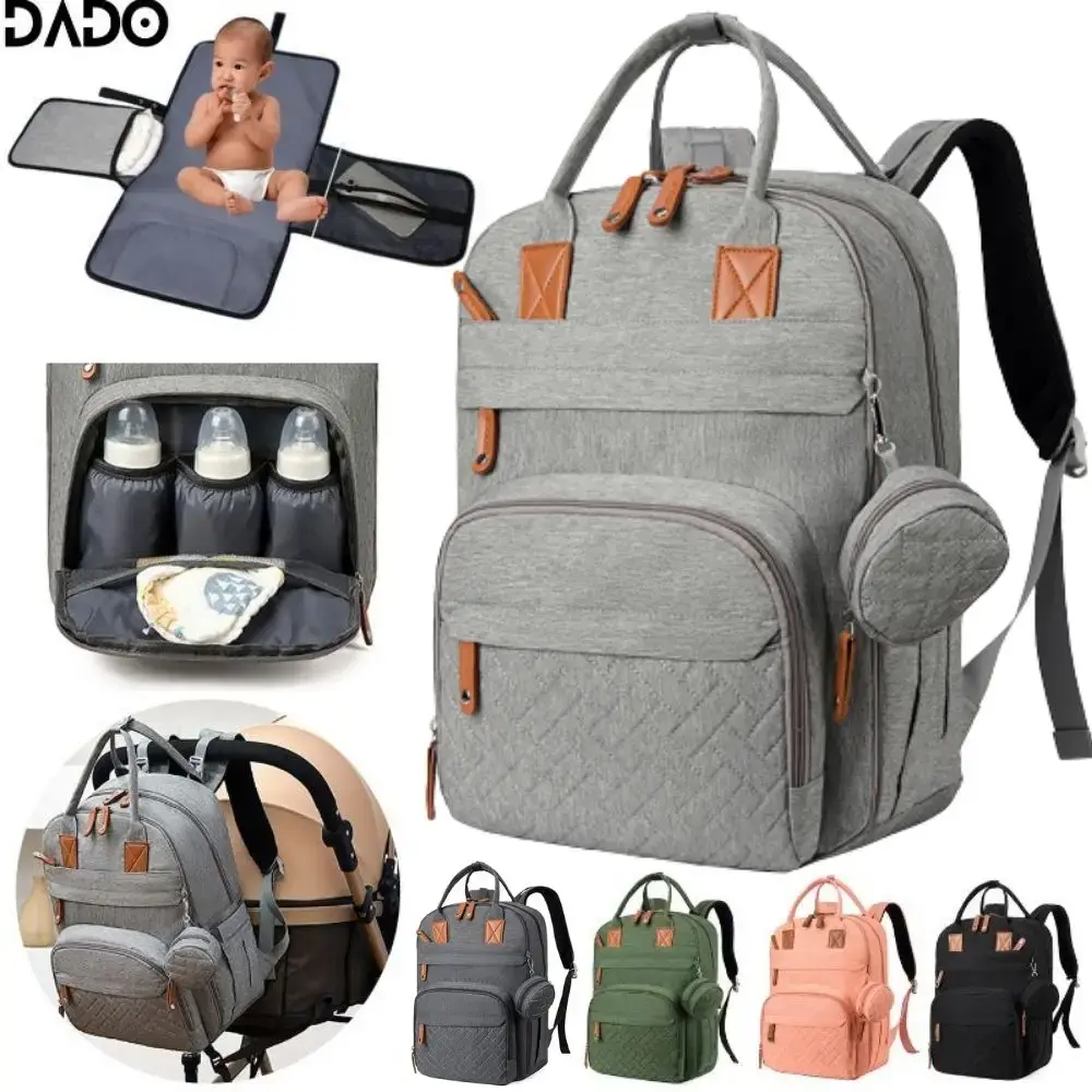 Diaper Bag Backpack Baby Essentials Travel Tote Multifunction Waterproof