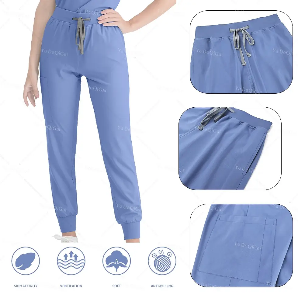 Thumbnail: Pink Clinical Uniform Woman Pharmacy Workwear Nurse Uniforms