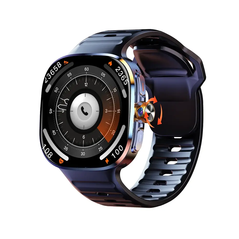 Thumbnail: Original M99 Smartwatch 2.4 Inch Amoled Screen Insert 4g/5g Sim Card GPS WIFI