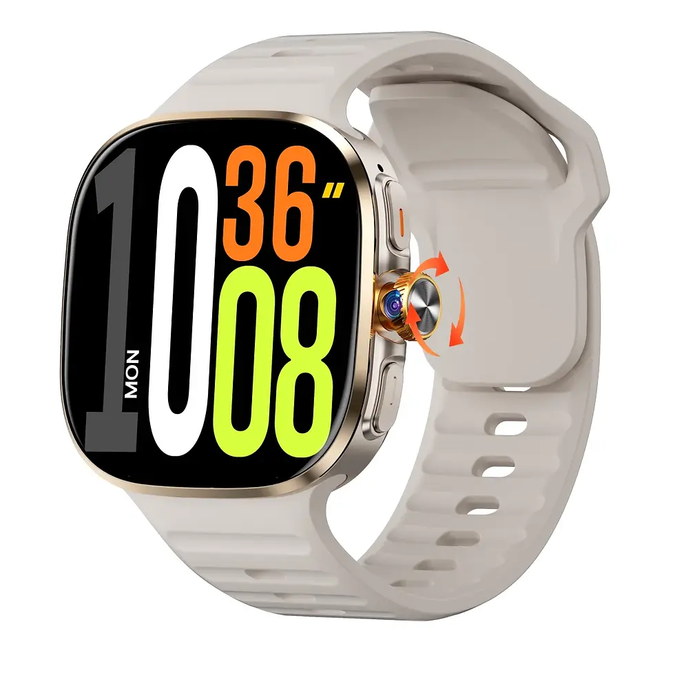 Thumbnail: Original M99 Smartwatch 2.4 Inch Amoled Screen Insert 4g/5g Sim Card GPS WIFI