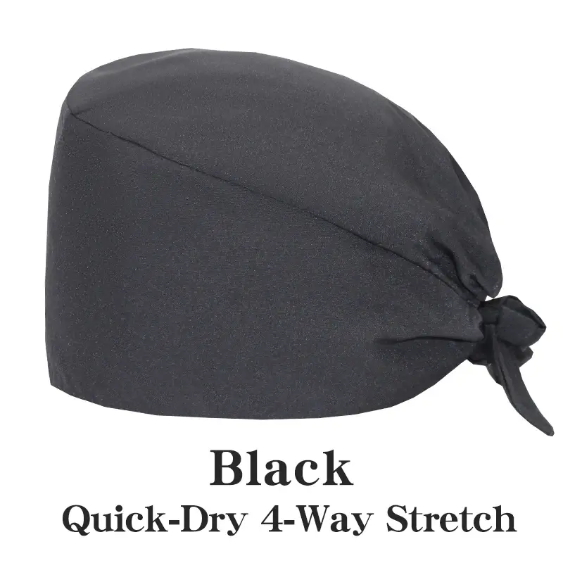 Thumbnail: Customized Solid Color Dental Doctors Cap Women Men Nursing Hats