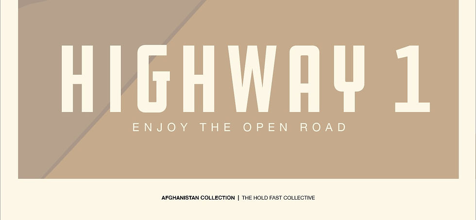 Thumbnail: Highway 1 Afghanistan Travel Poster