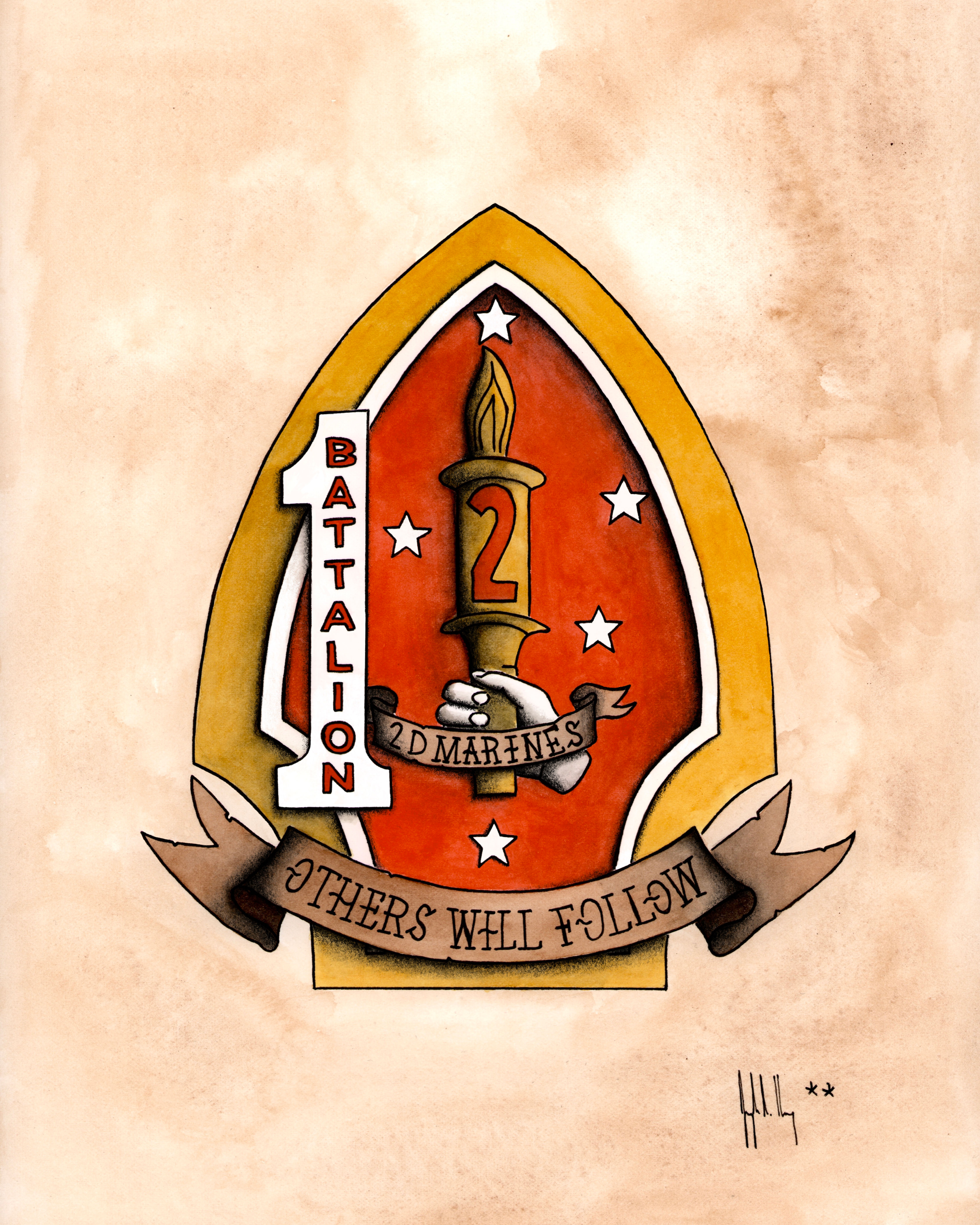 1st Battalion 2D Marine 2/1 Others Will Follow