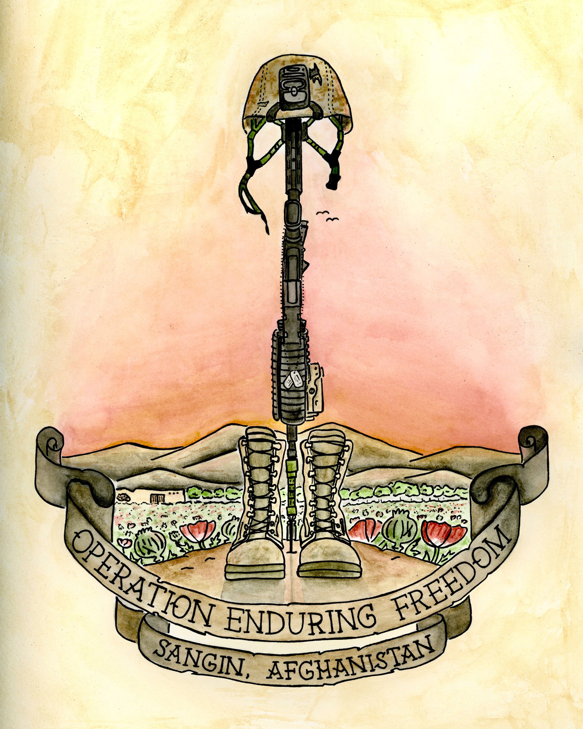 Operation Enduring Freedom Print