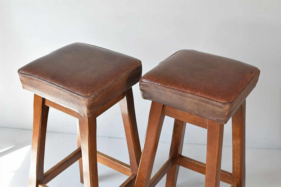 Thumbnail: Lab Stools Leather seats