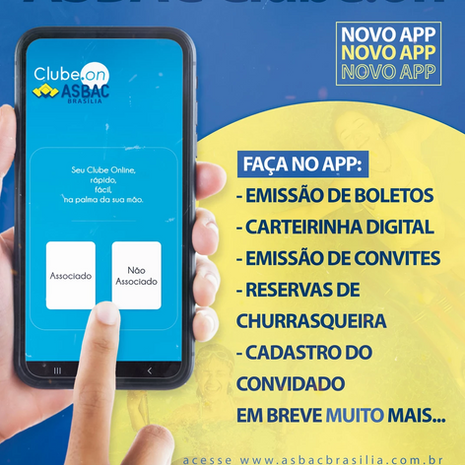 Asbac lança App para Associados e seus convidados