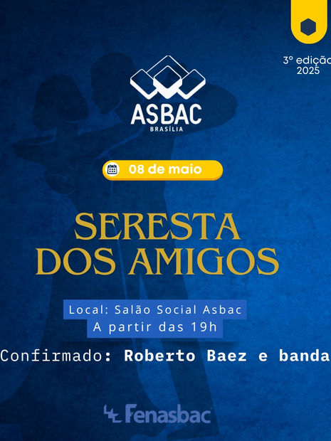 3ª edição Seresta dos Amigos