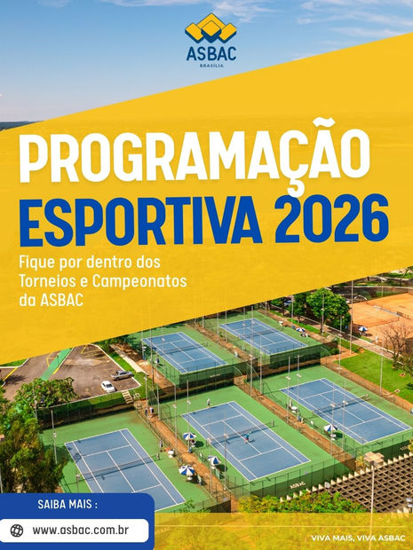 Programação Esportiva 2026