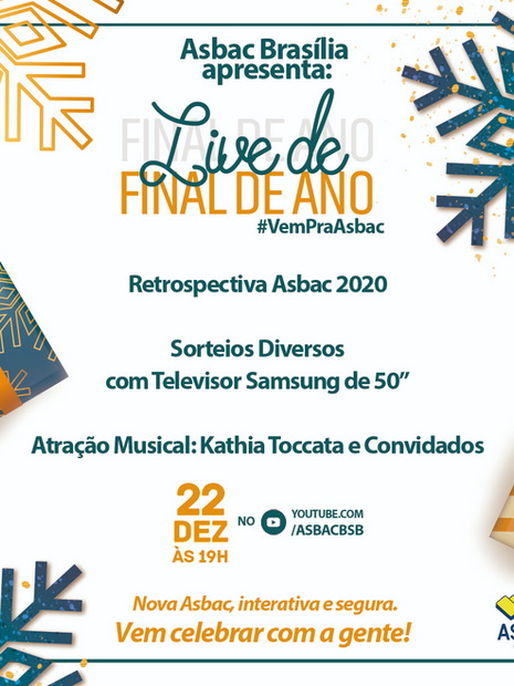 Asbac apresenta: Live de Final de Ano