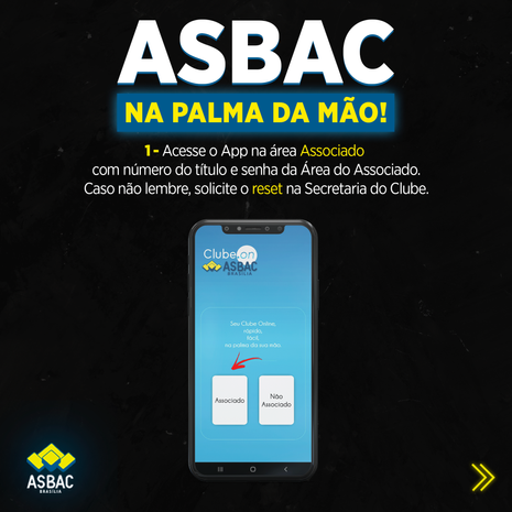 Asbac na palma da mão - Passo a Passo