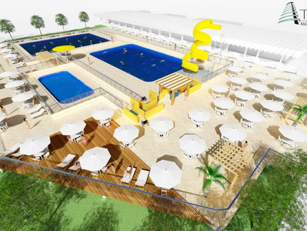 Melhorias na Asbac: Complexo das Piscinas Sociais