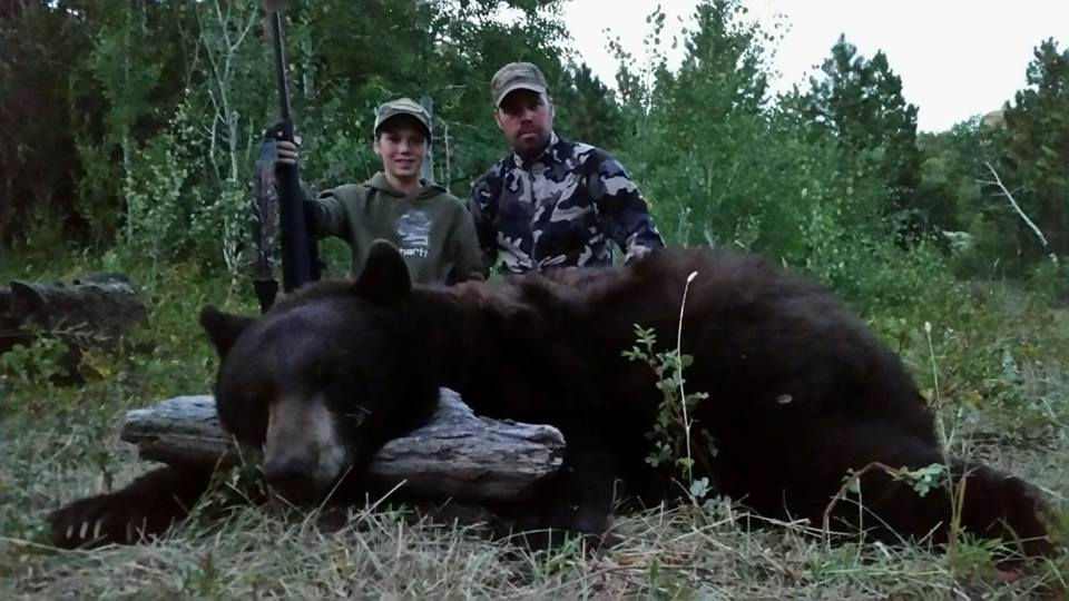 Thumbnail: Color Phase Black Bear hunting guide in Wyoming