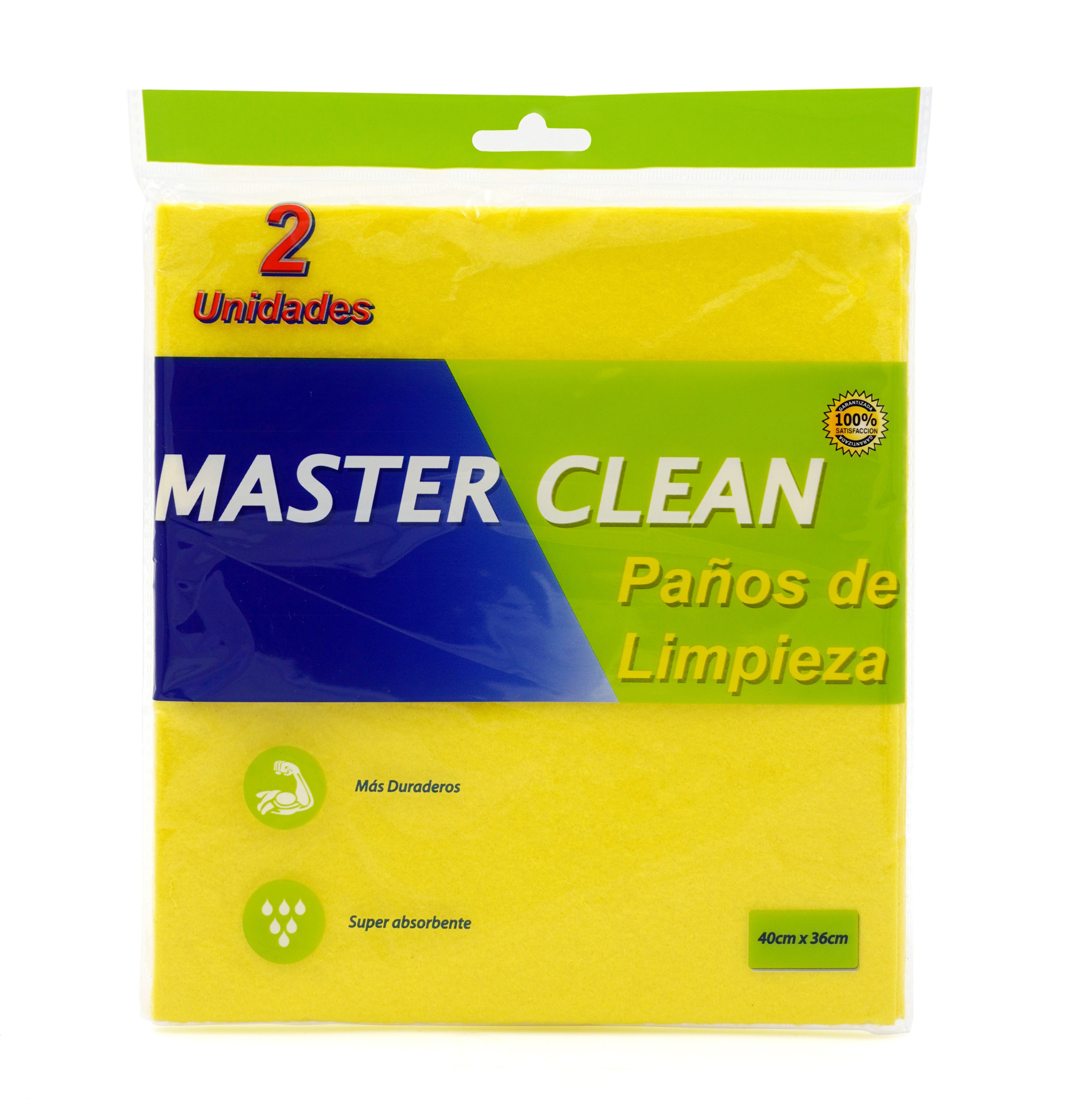 Paños de Limpieza - Caja de 50 paquetes de 2 unid