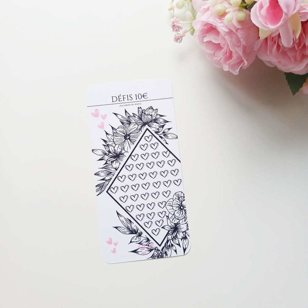 Miniature : A6 Défis Floral