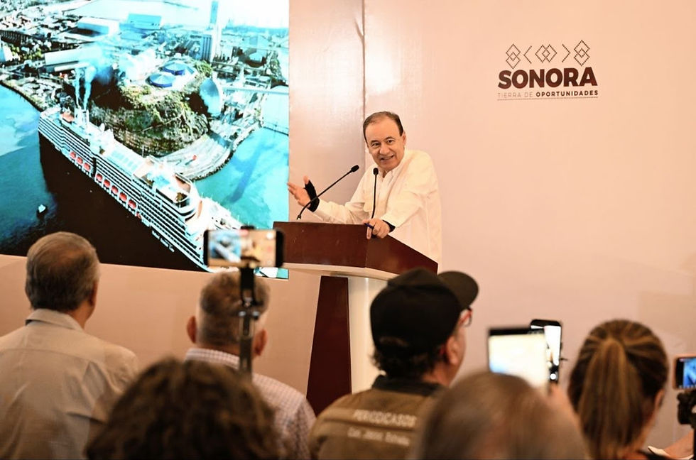 GUAYMAS-SAN CARLOS ASEGURA 15 ARRIBOS DE CRUCEROS HASTA 2029; PREVÉN IMPULSO AL TURISMO Y LA ECONOMÍA