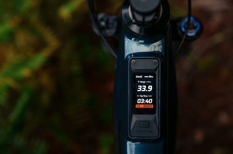 Thumbnail: Aventon Current ADV Full-Suspension Electric Mountain Bike