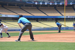 First Base Umpire Michael Walters