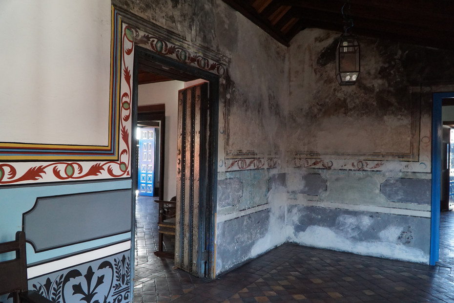 Santiago de Cuba - restored wall on left