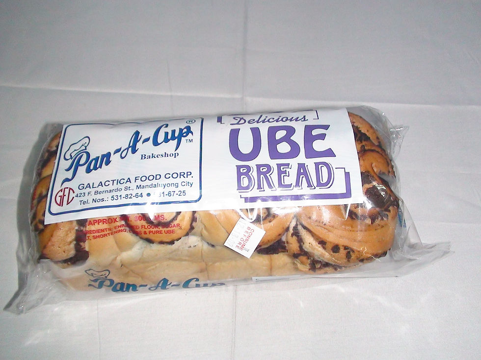 Pan-A-Cup Ube Bread