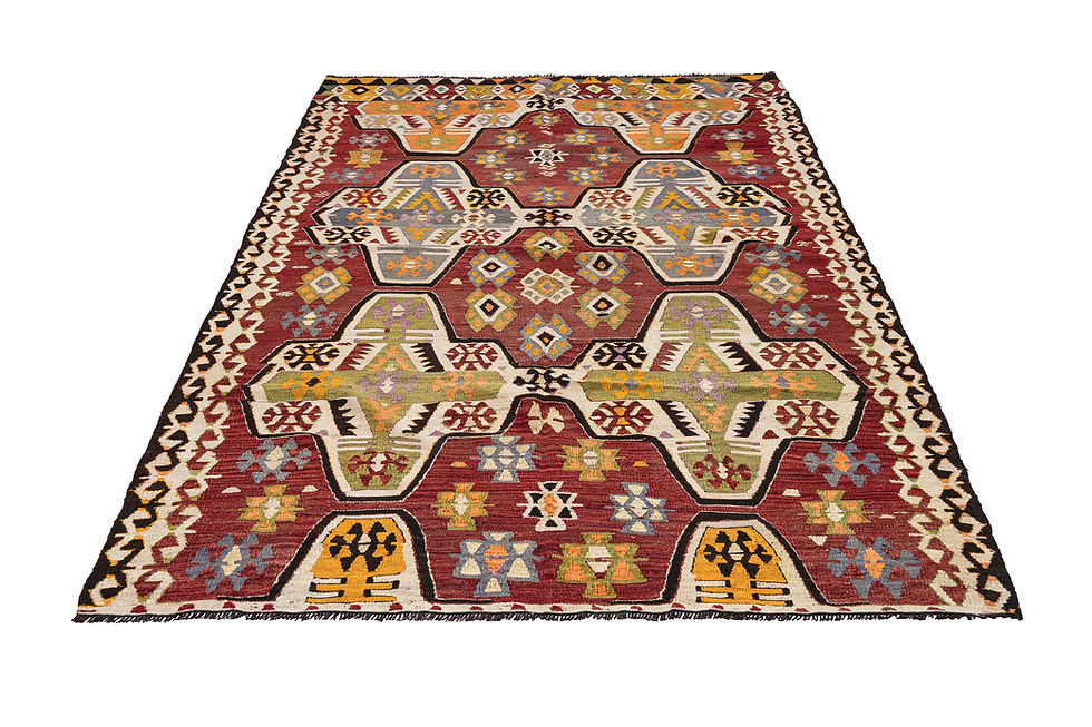 Küçük resim: 03-4159 |  Mut |  Traditional Handwoven Kilim