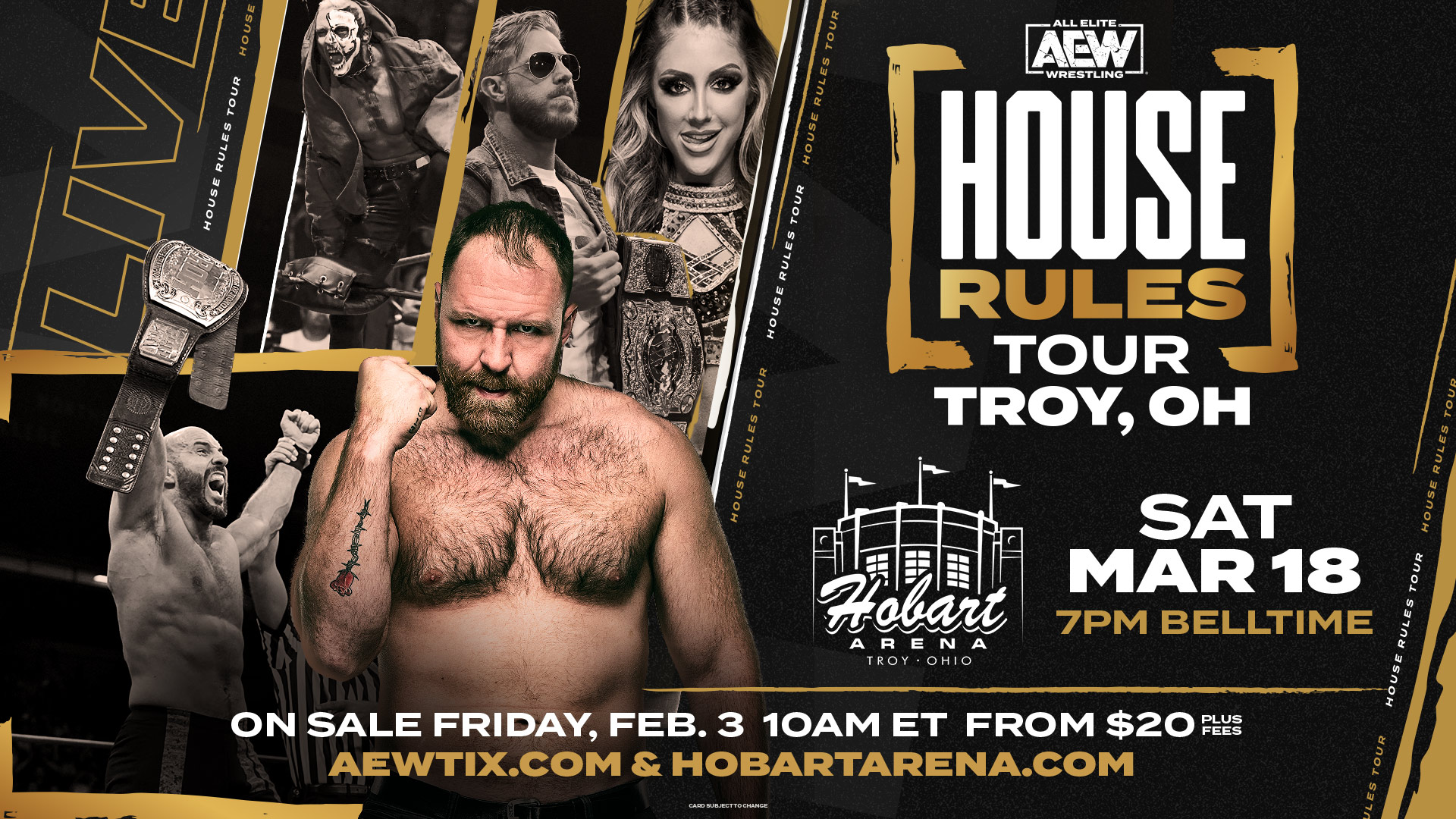 AEW Announces Launch Of Live Events Series AEW Announces Launch Of Live Events Series