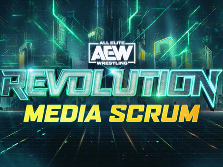 Watch the AEW Revolution Media Scrum
