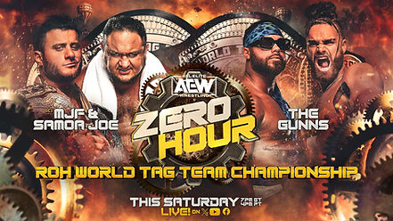 Samoa Joe Will Join MJF To Defend The ROH World Tag Titles Against The Gunns