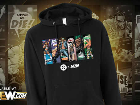 DC X AEW - "AEW Origins" Comic Book and Apparel Now Available