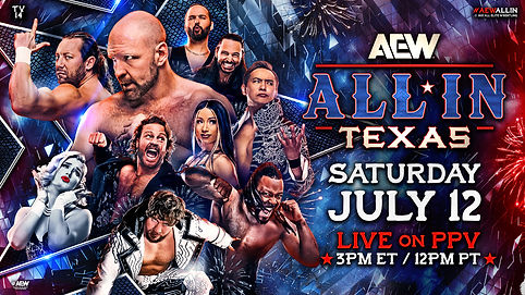 AEW All In Texas Preview – Full Card, List of Matches