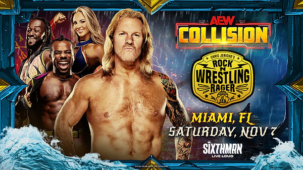 AEW Collision Chris Jerichos Rock N Wrestling Rager