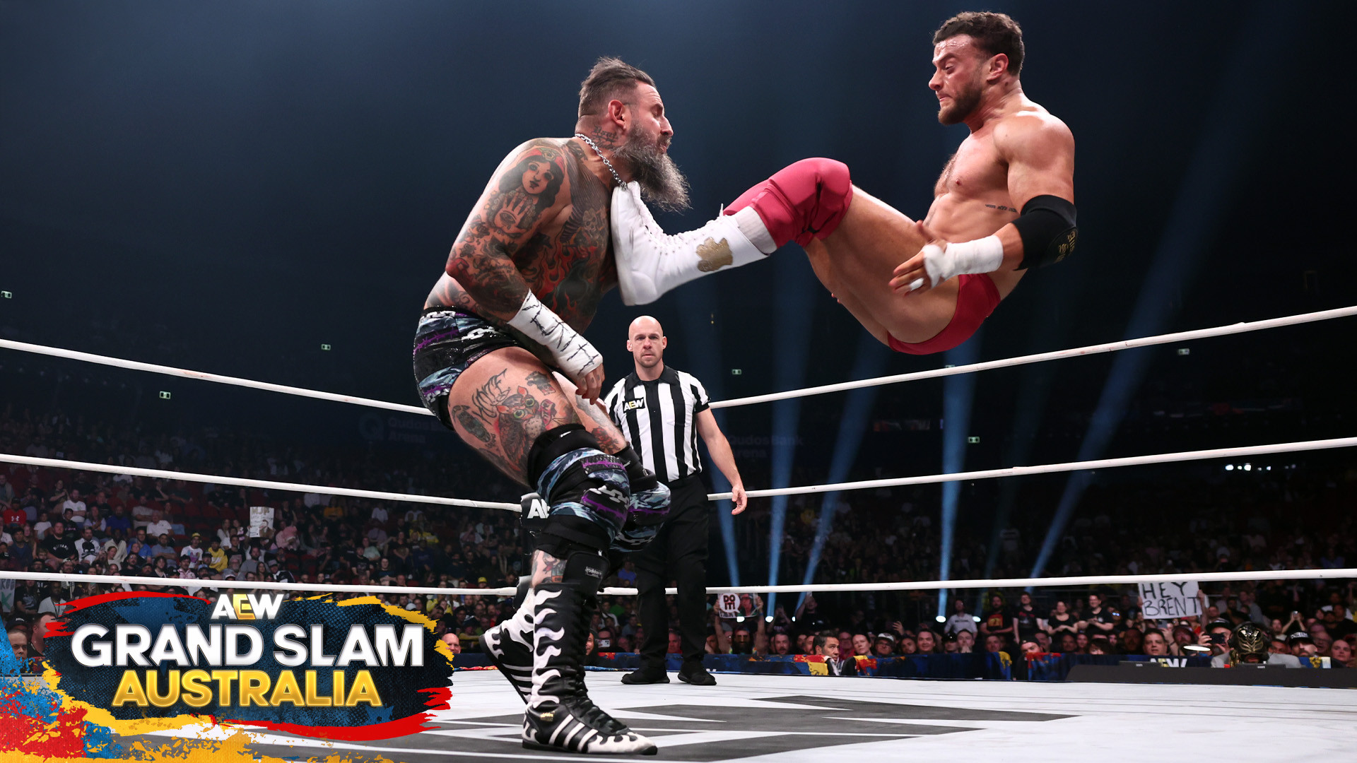 AEW Grand Slam Australia Results: February 14, 2026 – MJF vs. Hangman Set for Revolution, Yuta Shaved Bald, More