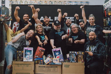 AEW Together x Ethan Page Toy Drive 