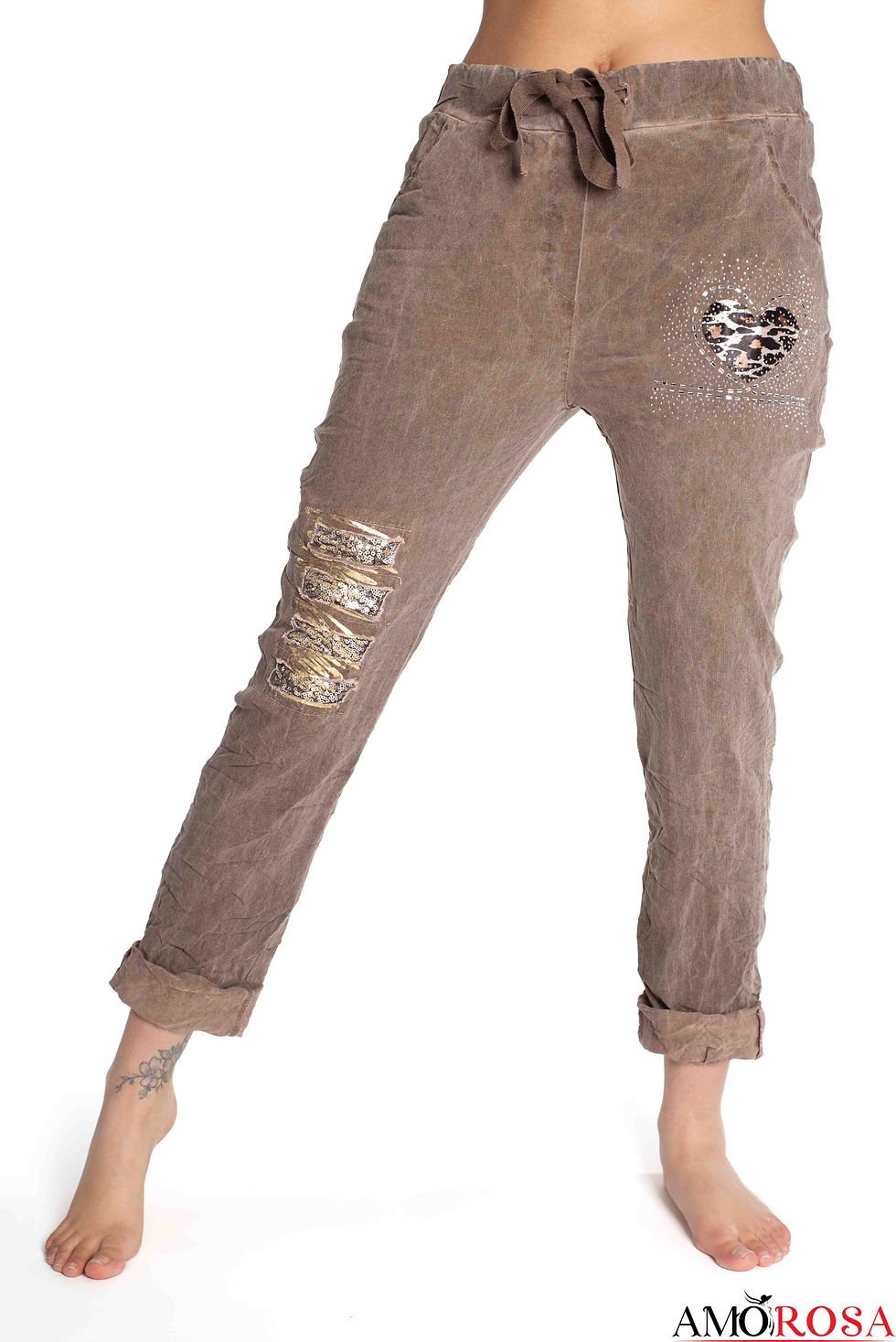 Miniature : Sparkle Leo Heart Pants