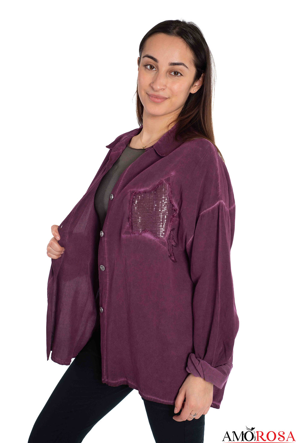 Miniature : Tone on Tone Sequins Star Blouse