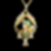 Thumbnail: ART NOUVEAU / ART DECO – Antique French 18k Gold Signed LIMOGES Enamel PENDANT