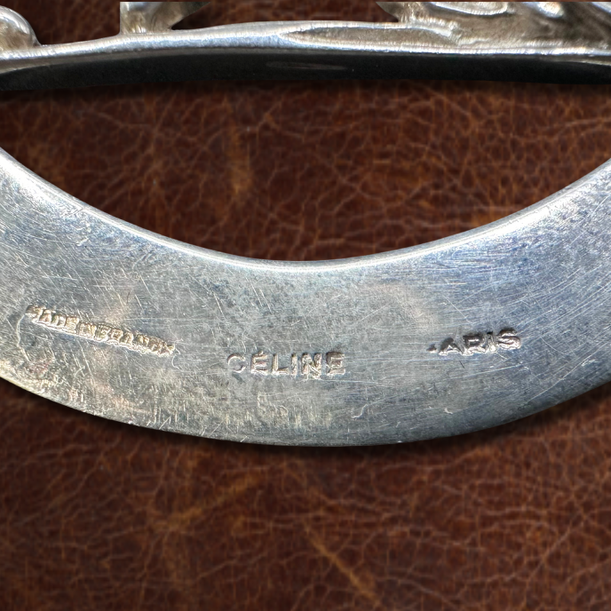 Thumbnail: VINTAGE –  Rare CELINE Horse & Carriage NECKLACE