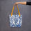 Thumbnail: "BLUE & WHITE HANDPAINTED TILES" -  Handbag/Tote Bag - Medium