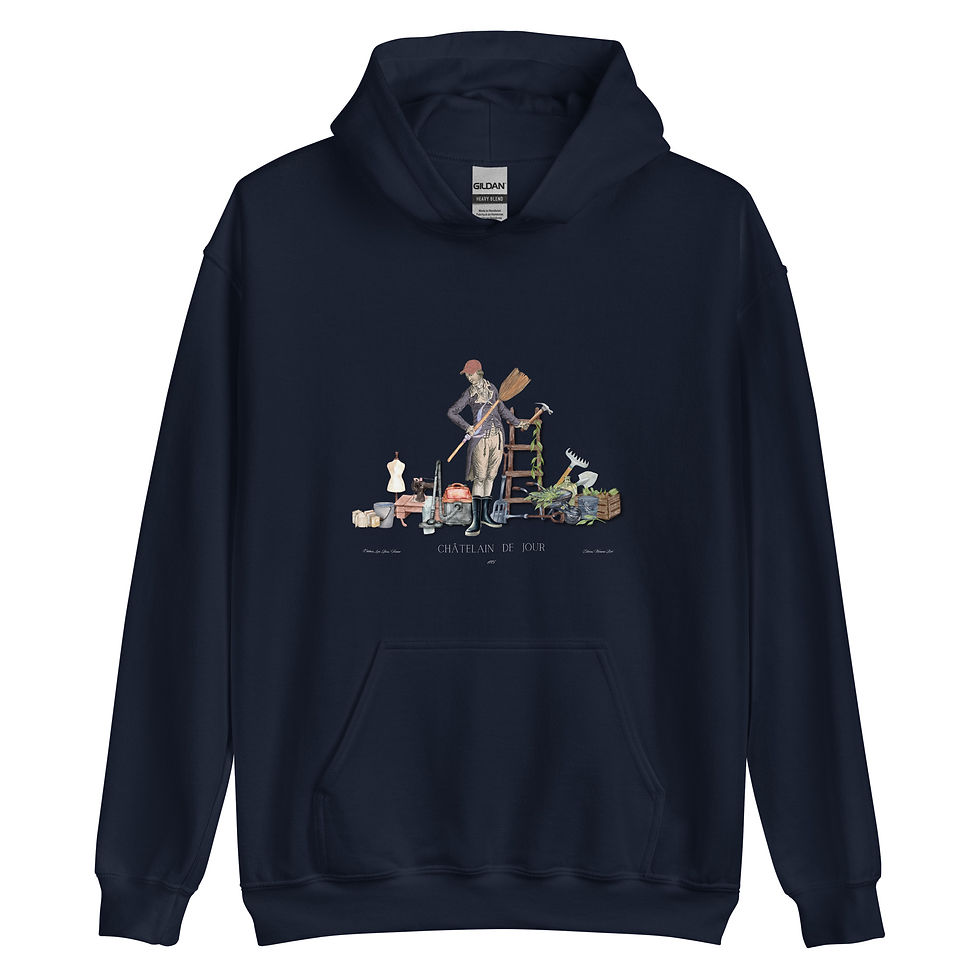 Thumbnail: Sir "CHATELAIN BY DAY" Unisex Hoodie