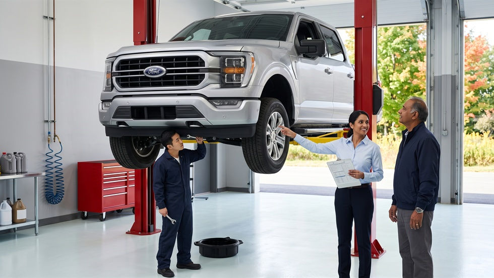 What Happens at a Ford Maintenance Visit