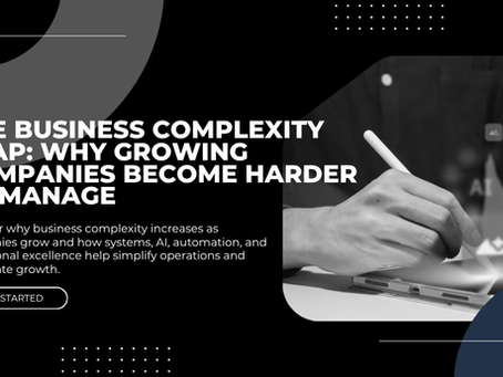 The Business Complexity Trap: Why Growing Companies Become Harder to Manage