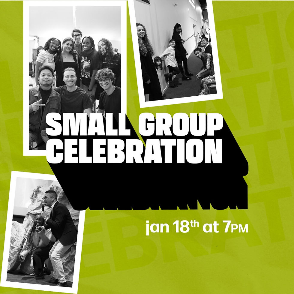 Small Group Celebration  