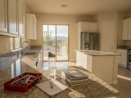 New Homeowner Checklist for Arizona Appliance Care Warranties and Shut Offs