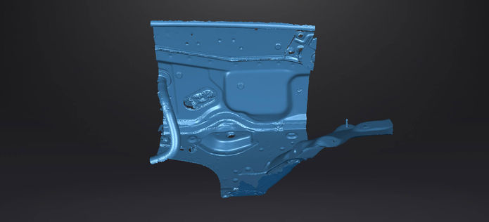 Mk2 MX5 wash wipe bottle mounting area blue scan