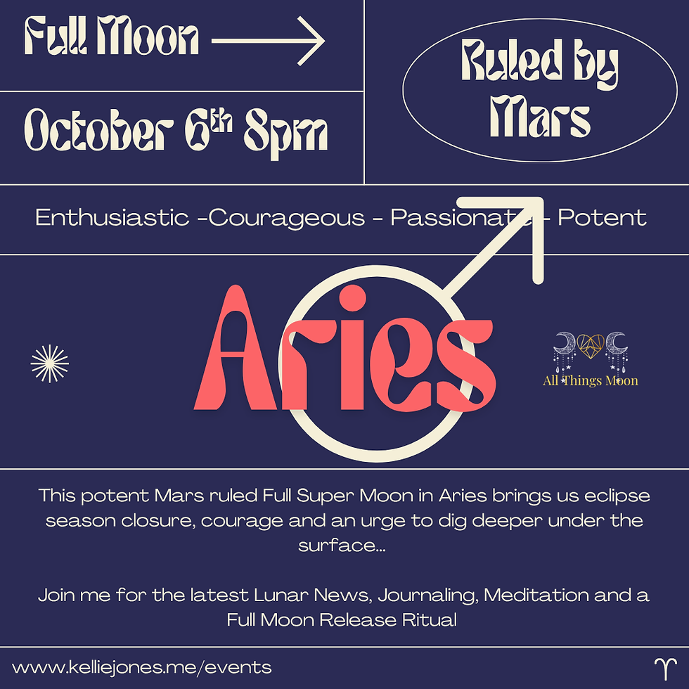 Full Super Moon in Aries
