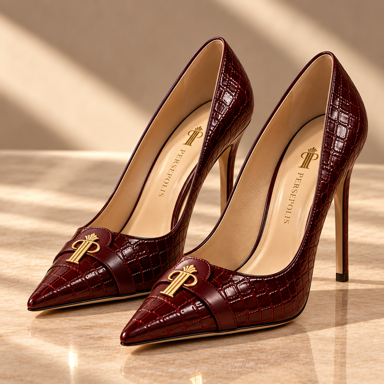 PERSEPOLIS™ Bordeaux Privé Pumps