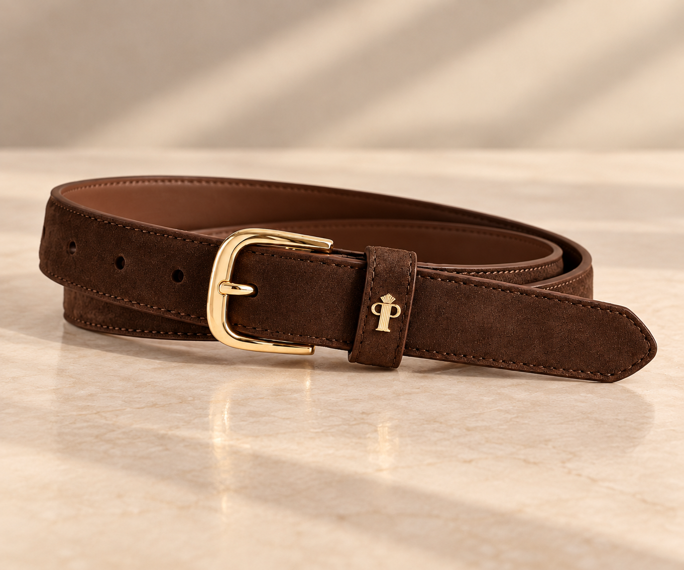 PERSEPOLIS™ Sienna Suede-Effect Belt