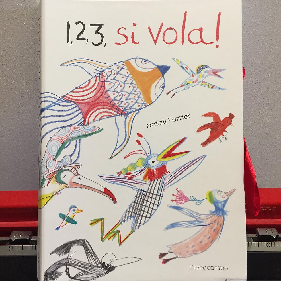 1, 2, 3 si vola! Natali Fortier L'Ippocampo 2020