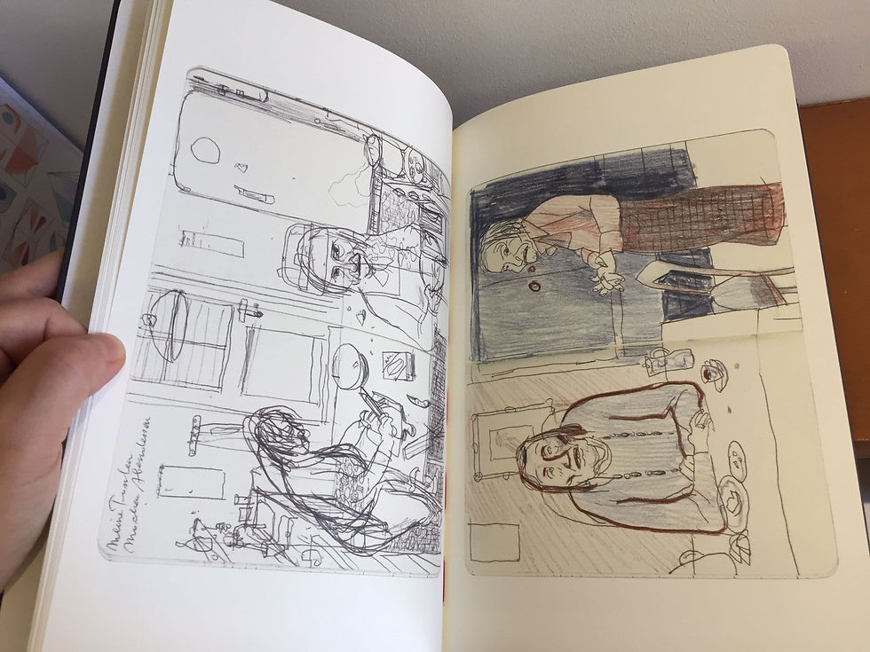 Miniatura: Aus den Skizzenbüchern: Momente, di Wolf Erlbruch