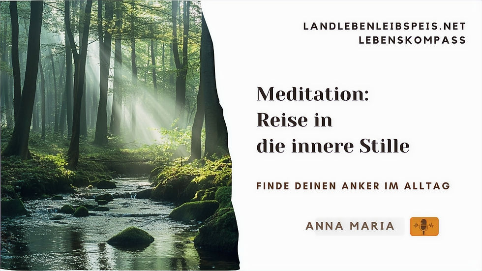 Audi: Reise in die innere Stille – Finde deinen Anker im Alltag - im Shop