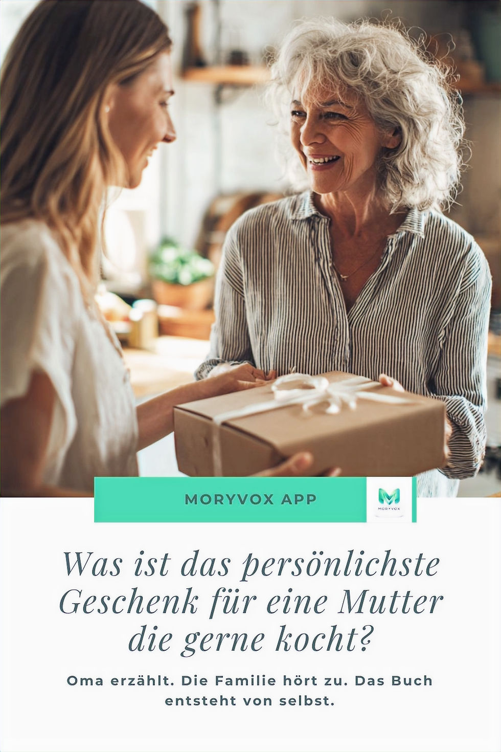 Was ist das persönlichste Geschenk für eine Mutter die gerne kocht?